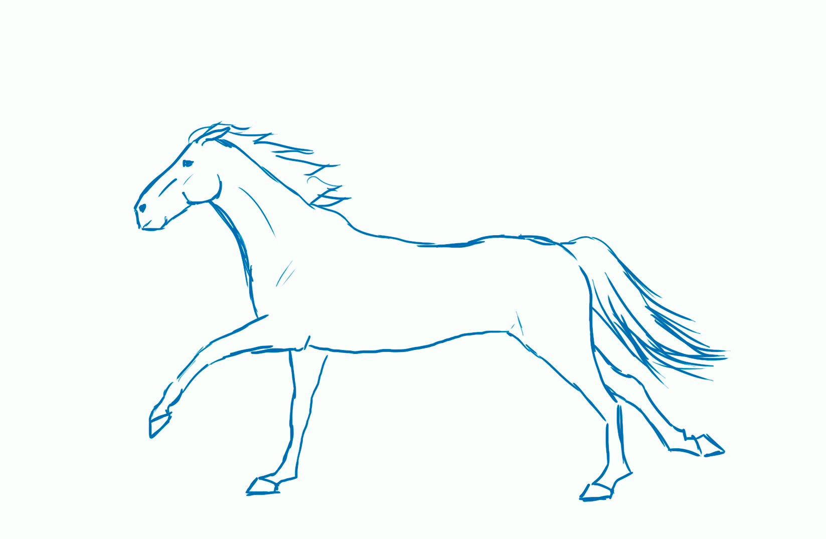 Running Horse